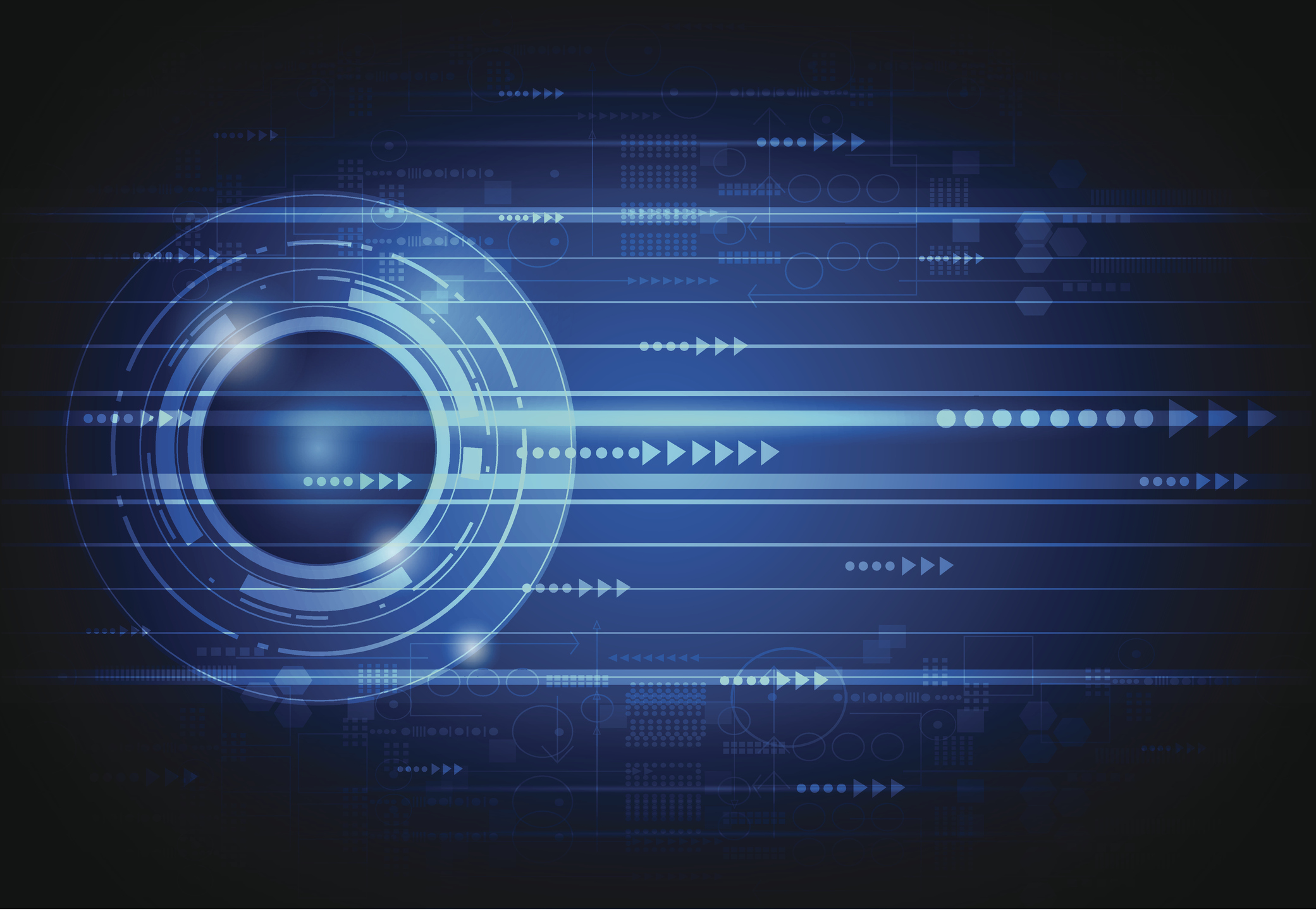 Abstract laser technology image