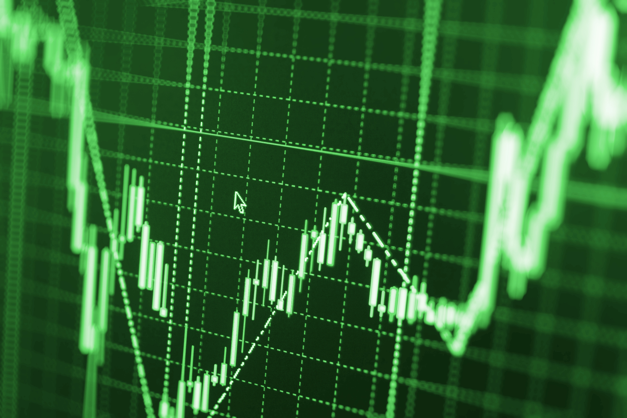 stock chart up