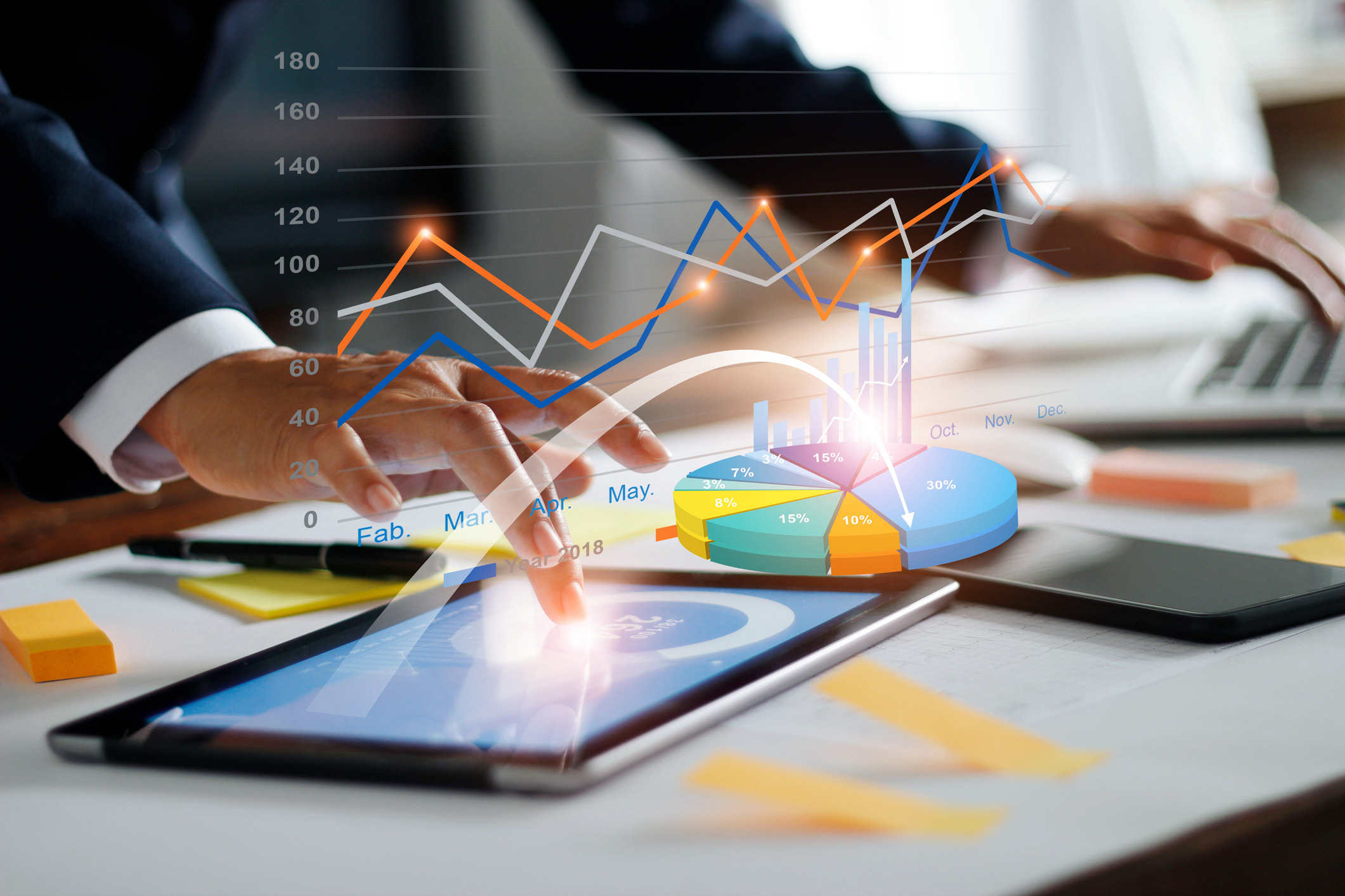Stocks metrics and computers.