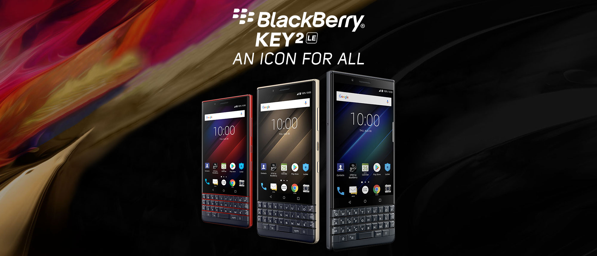 BlackBerry's Key2 LE.