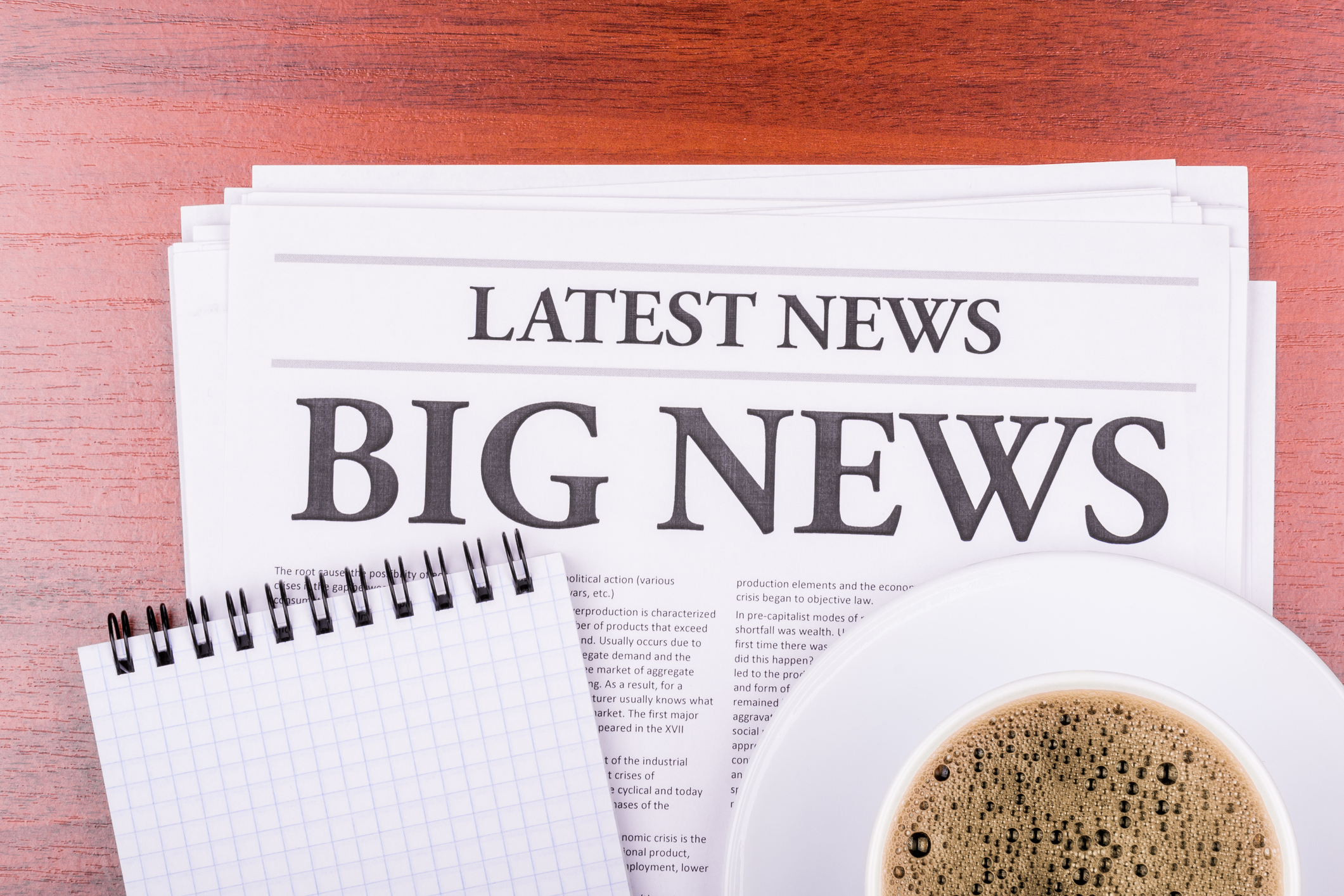 Big news headline