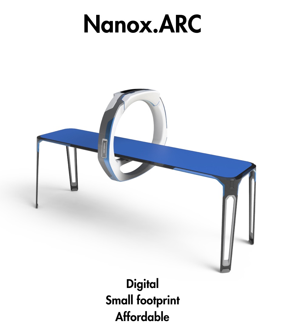 Mock-up image of company's new X-ray device.