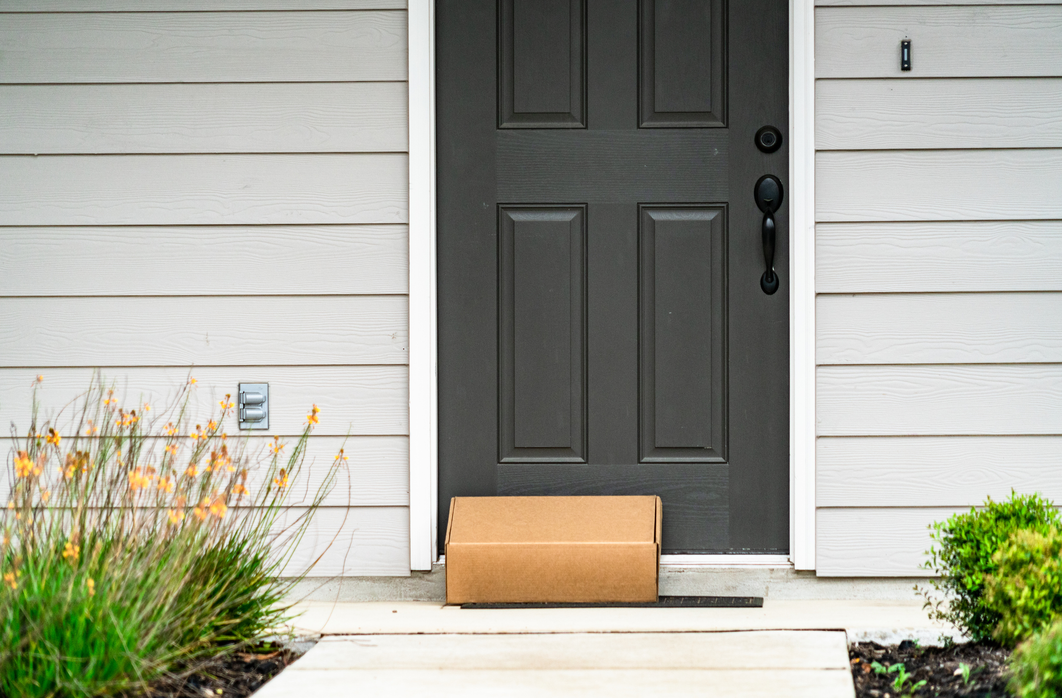 Package on doorstep