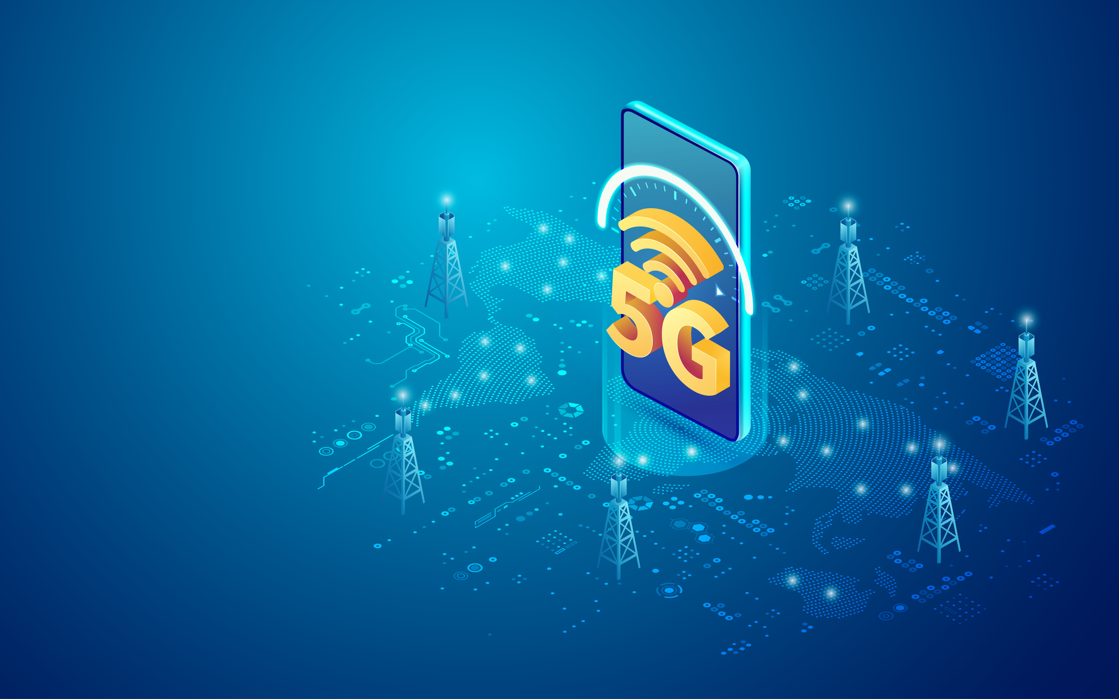 A 5G phone doing a fast business