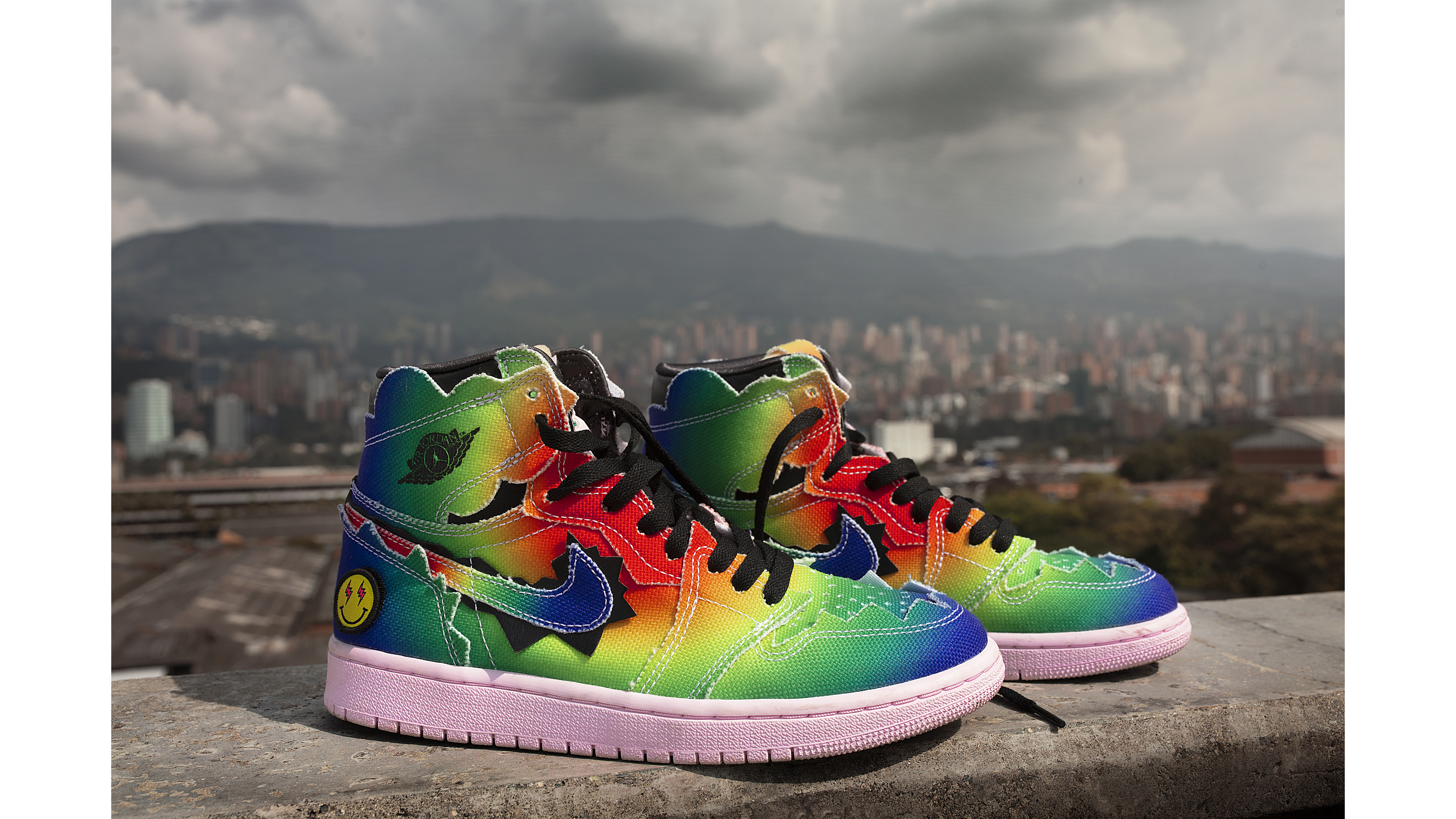Nike sneakers.