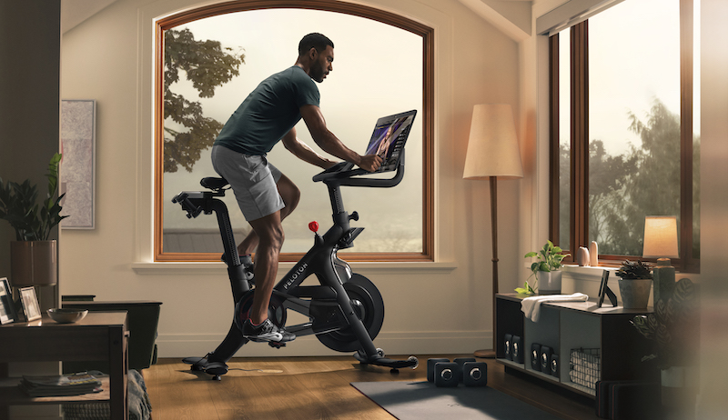 peloton standing up