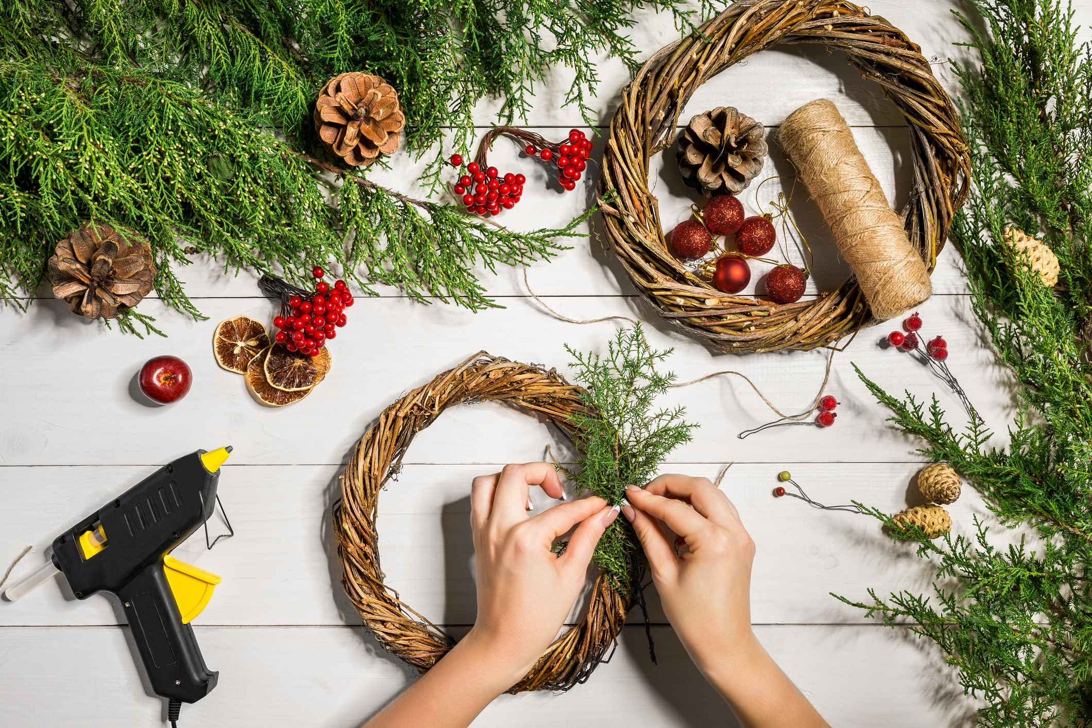 holiday wreath
