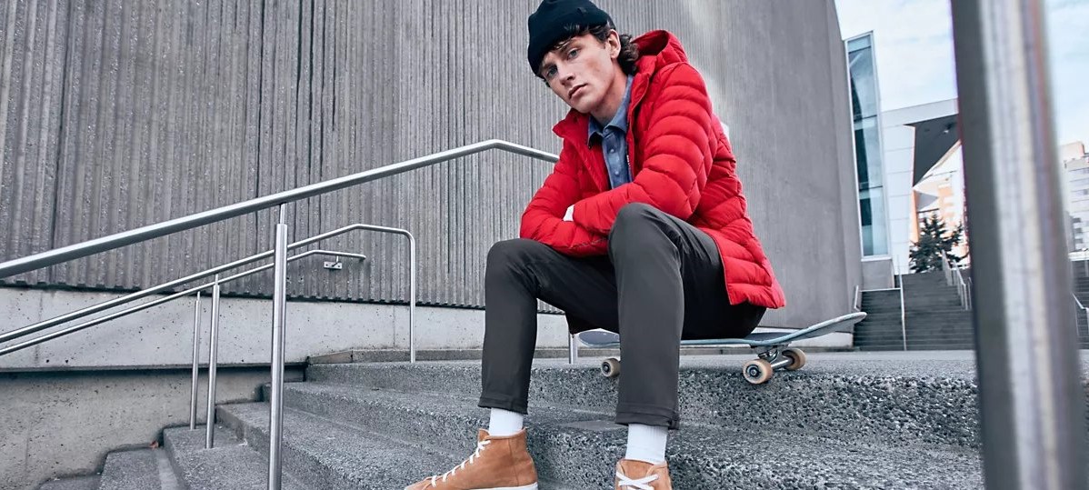 Lululemon's men's apparel.