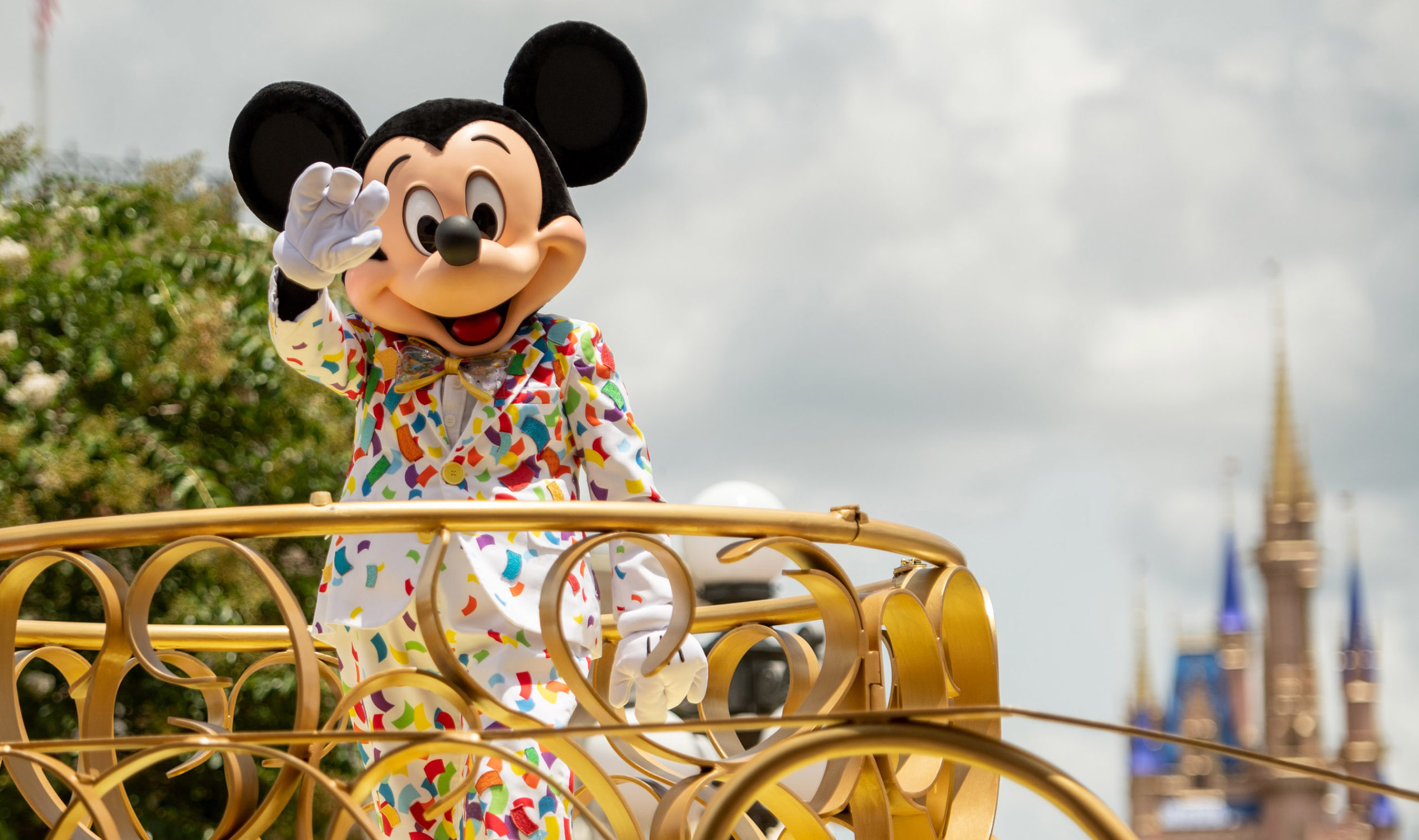 Mickey Mouse at Walt Disney World in Lake Buena Vista, Fla.