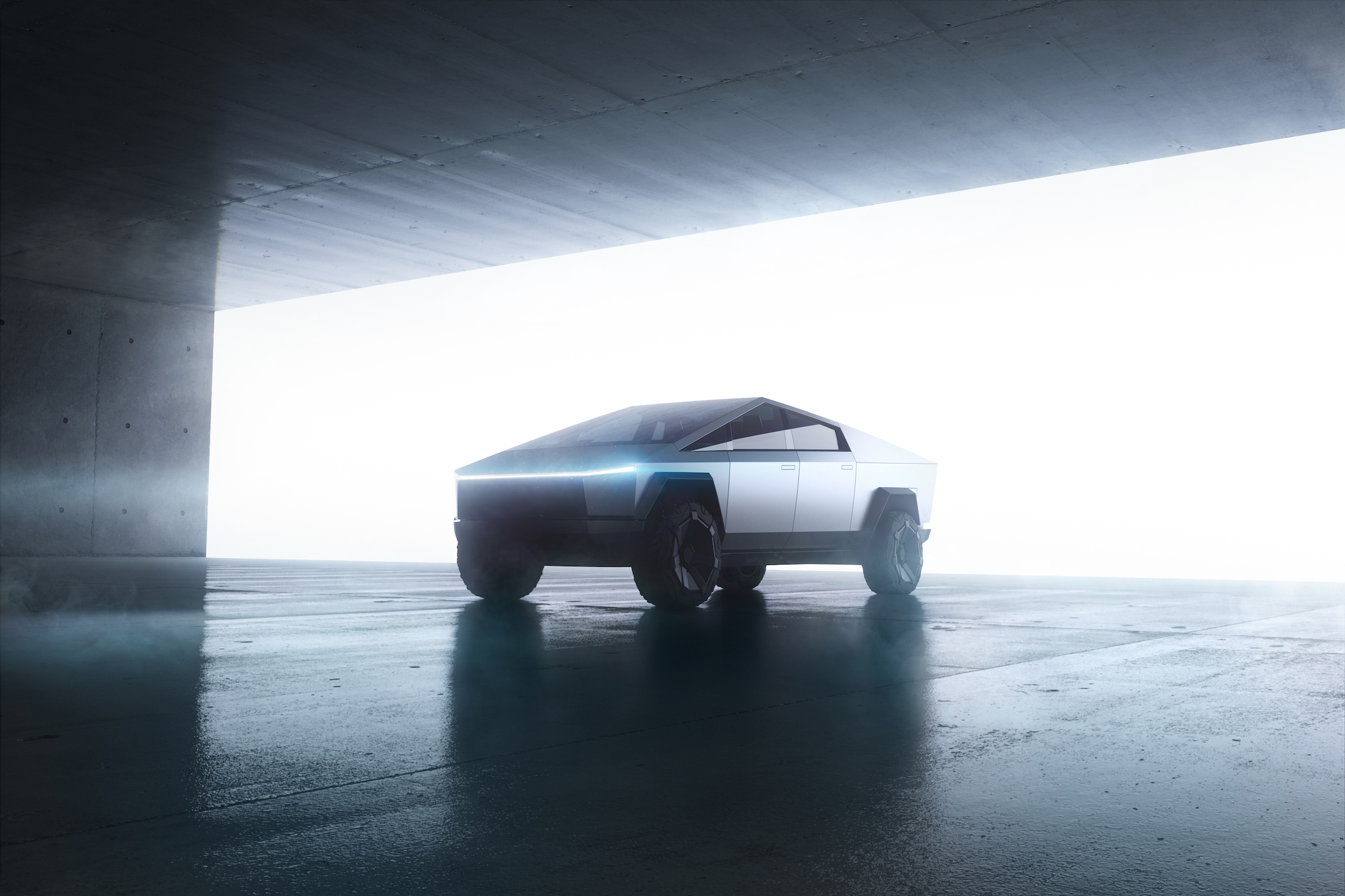 Tesla's Cybertruck.