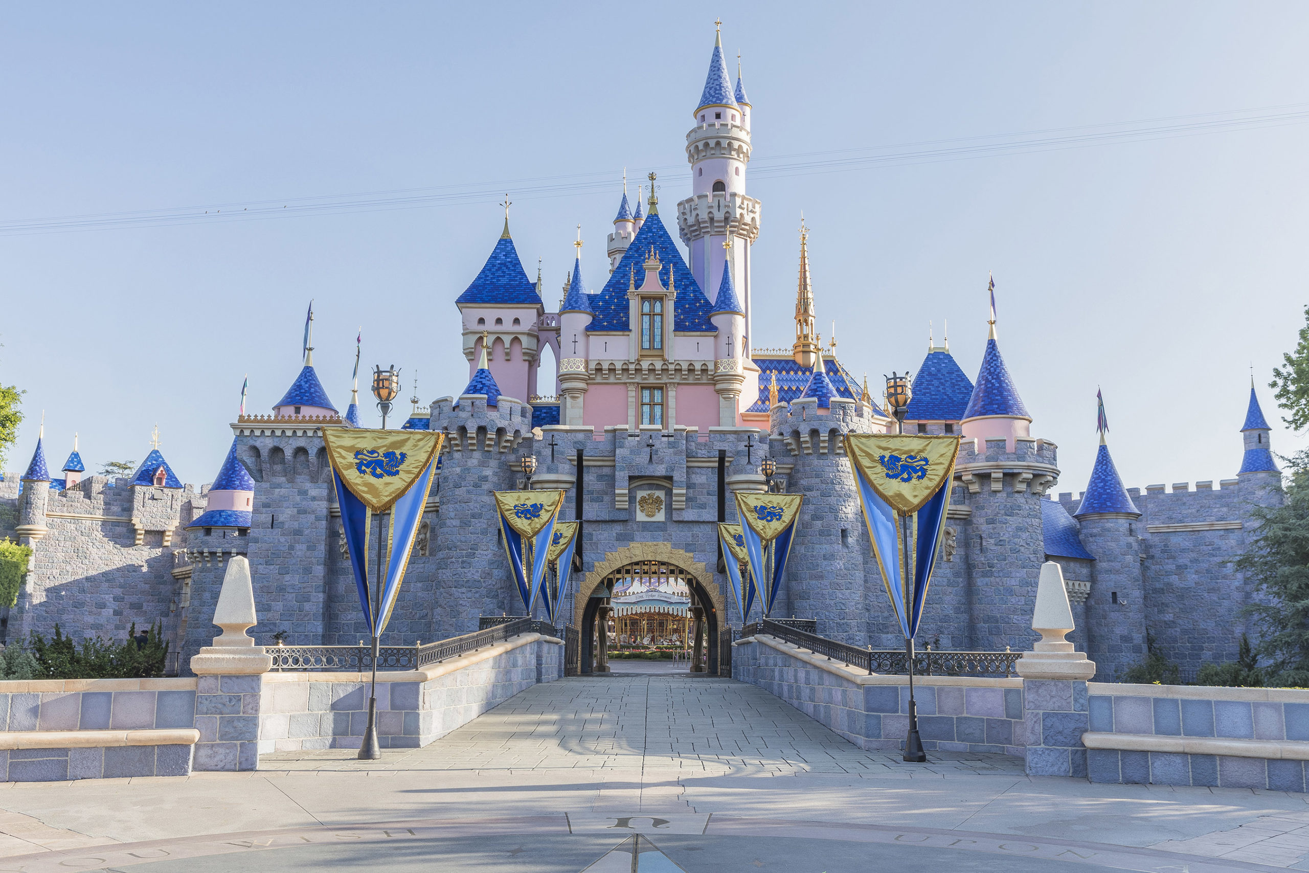 Sleeping Beauty Castle at Disneyland.