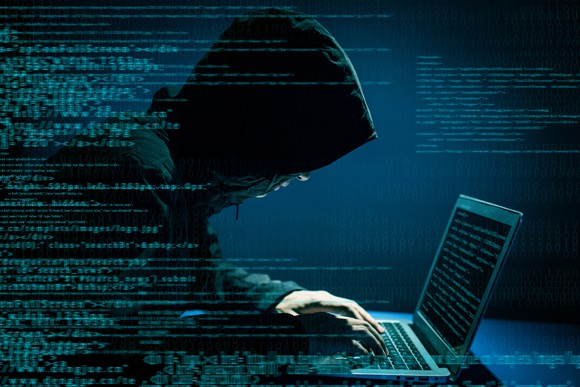 Illustration of a hacker.