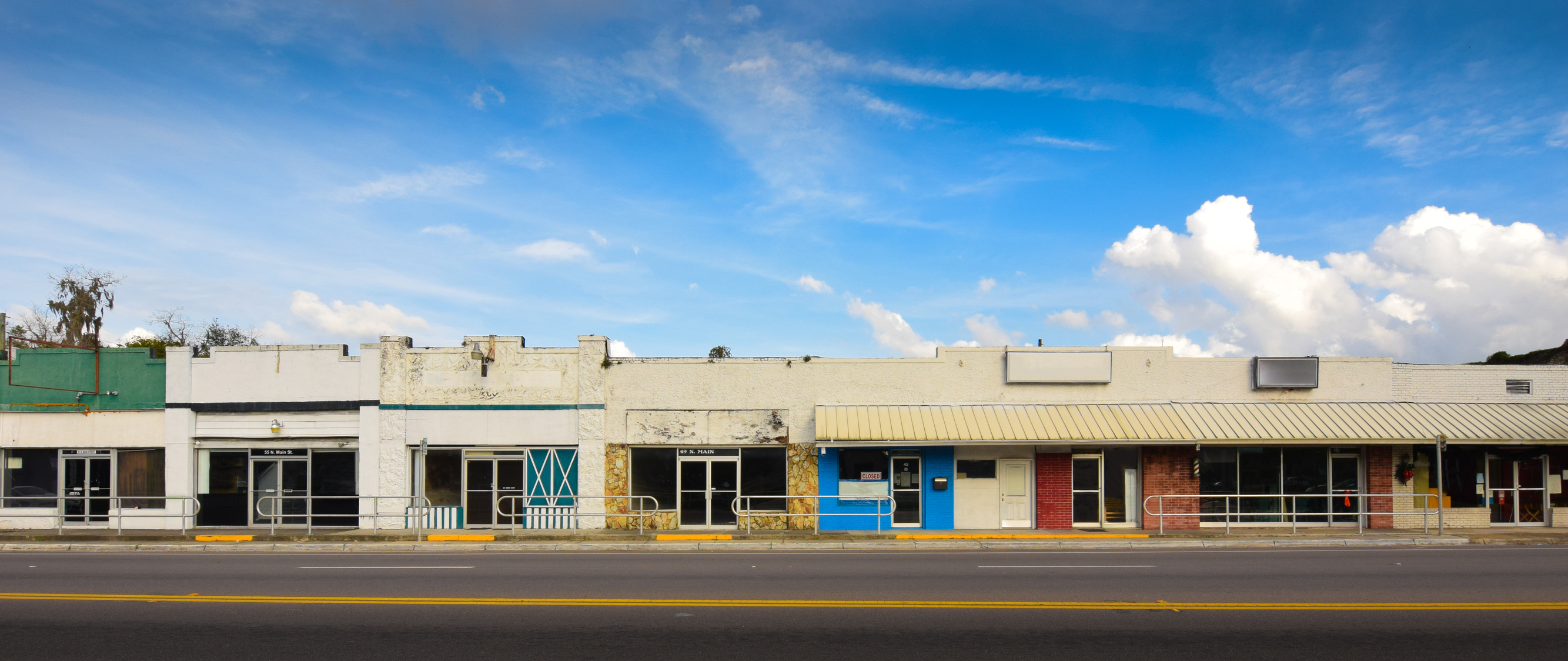 abandoned storefronts
