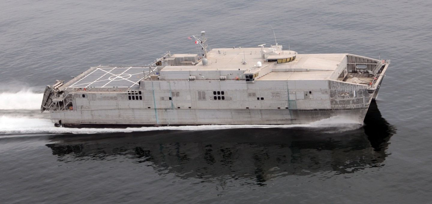 Austal EPF at sea
