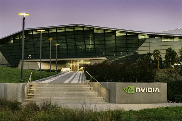 NVIDIA Endeavor building in Santa Clara, California.