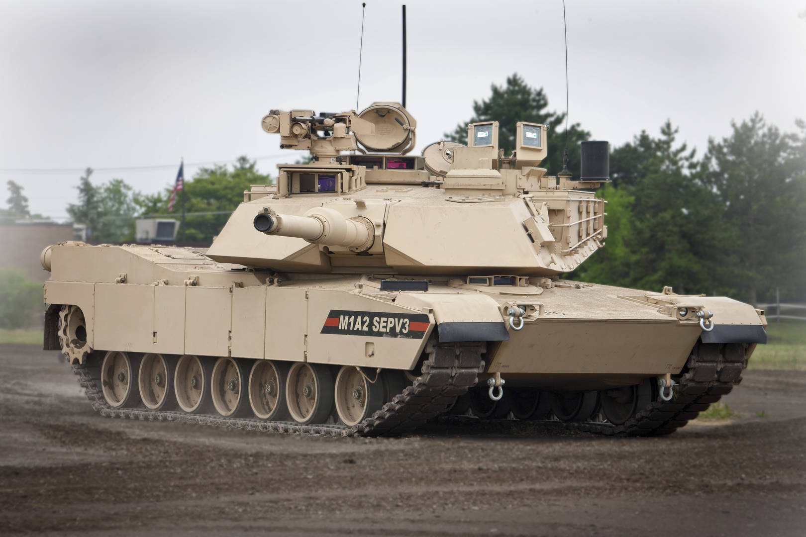 M1A2 Abrams tank. 