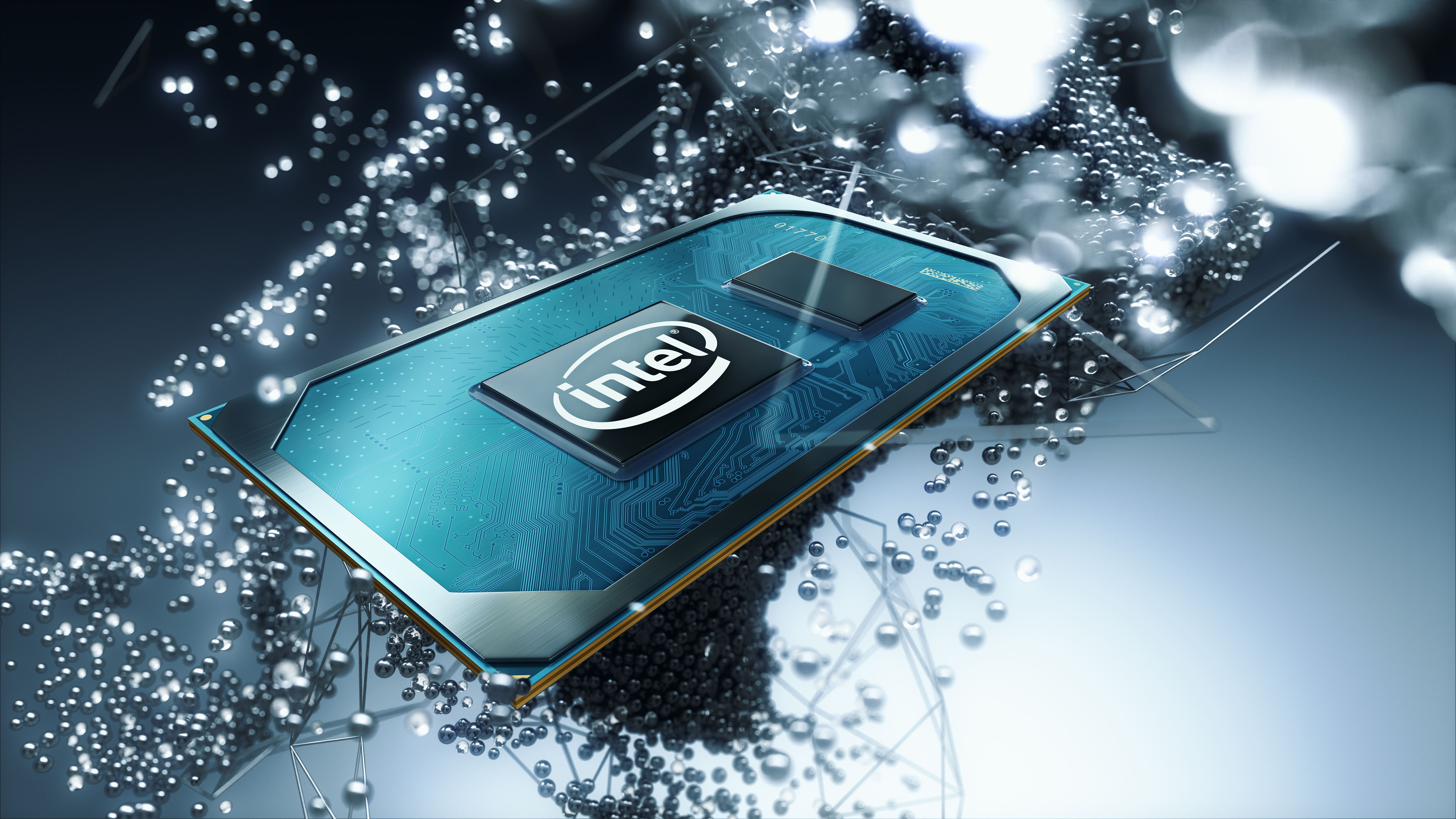 A promotional image for Intel's Tiger Lake processors.