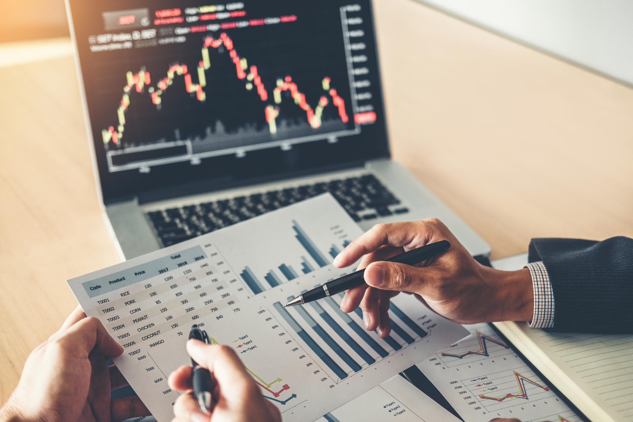 stock charts