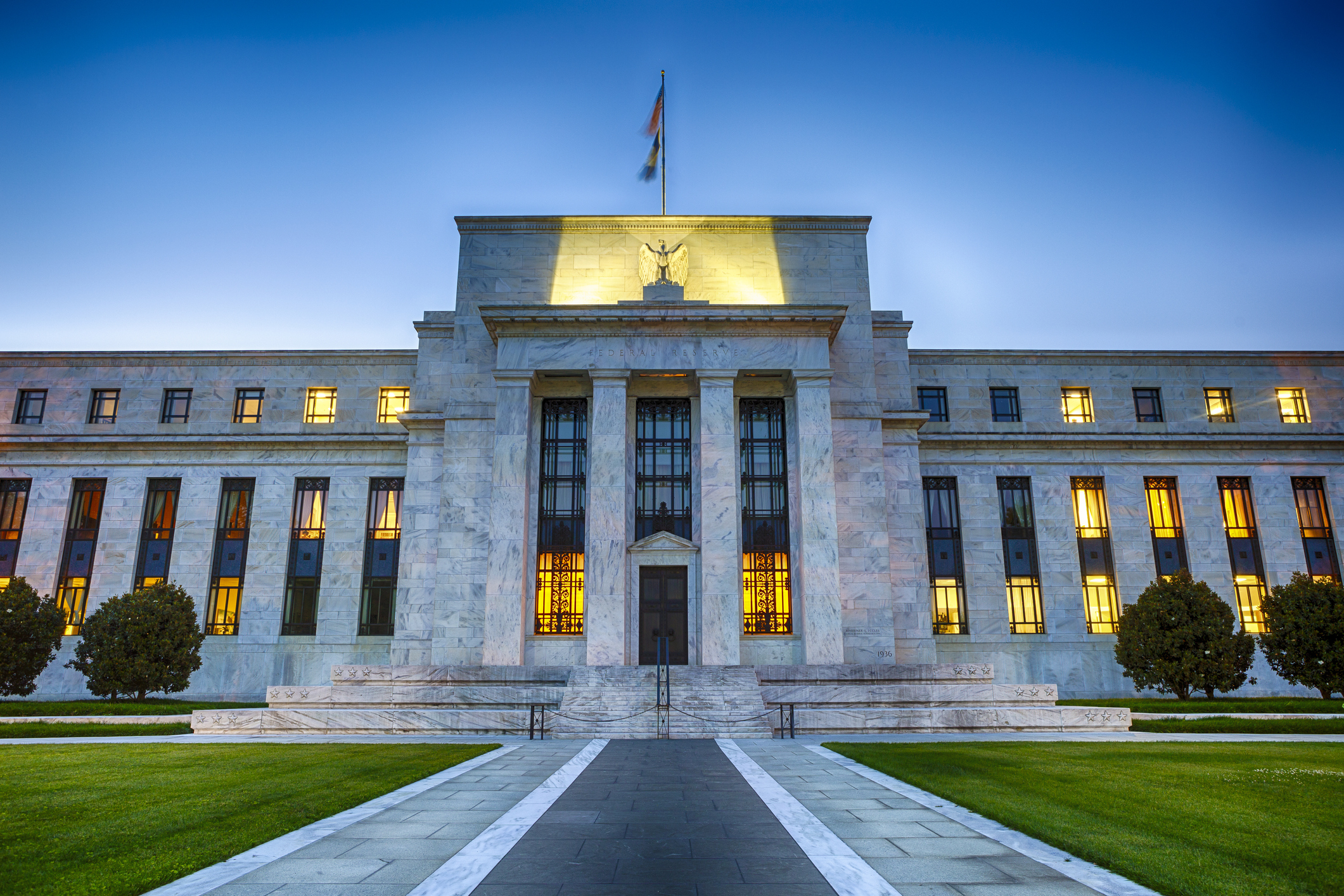 Picture of the Federal Reserve building.