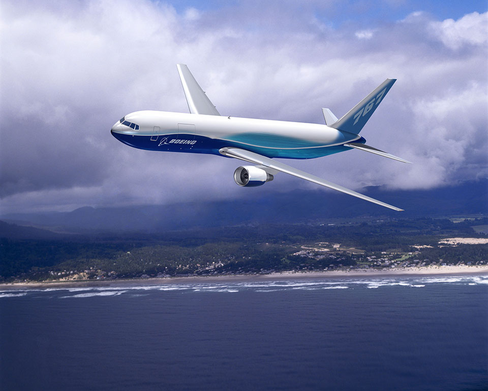 Boeing 767 Freighter.