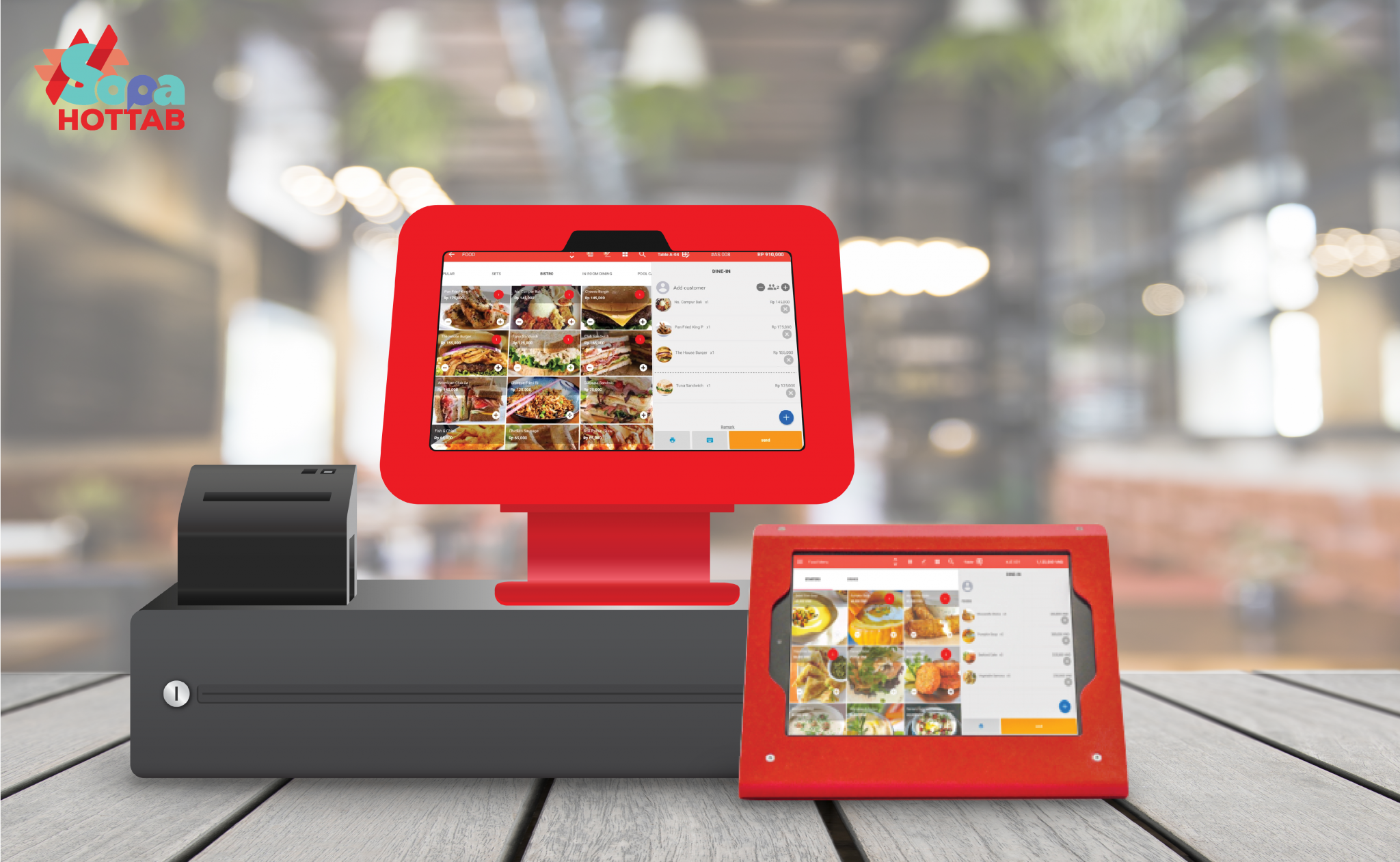 Sopa merchant display