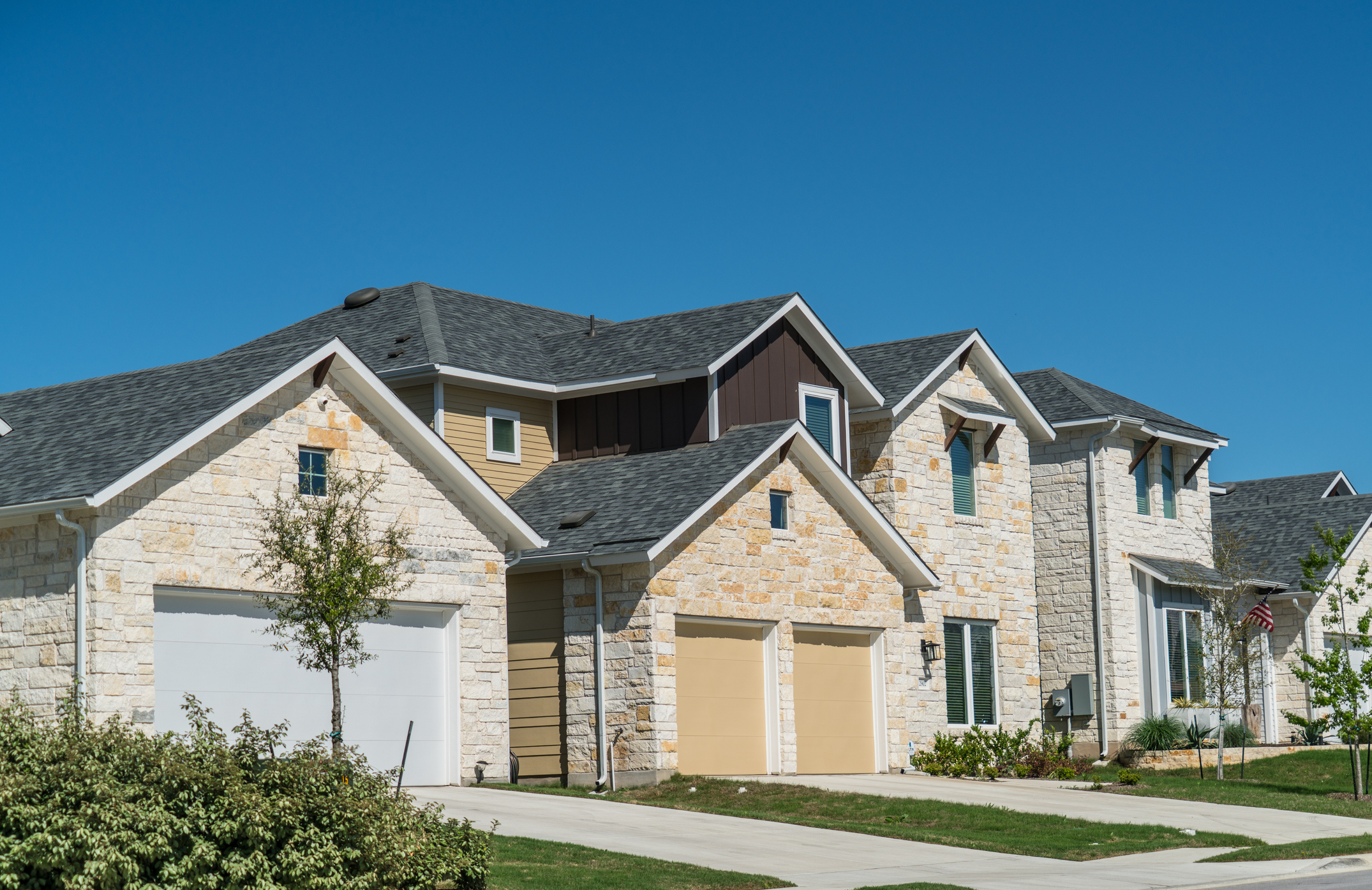 Single-family home in residential neighborhood.