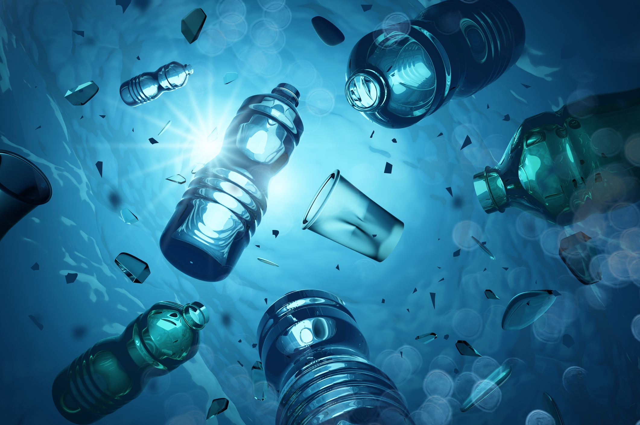 20_10_27 Plastic bottles and cups in water _GettyImages-1193095410