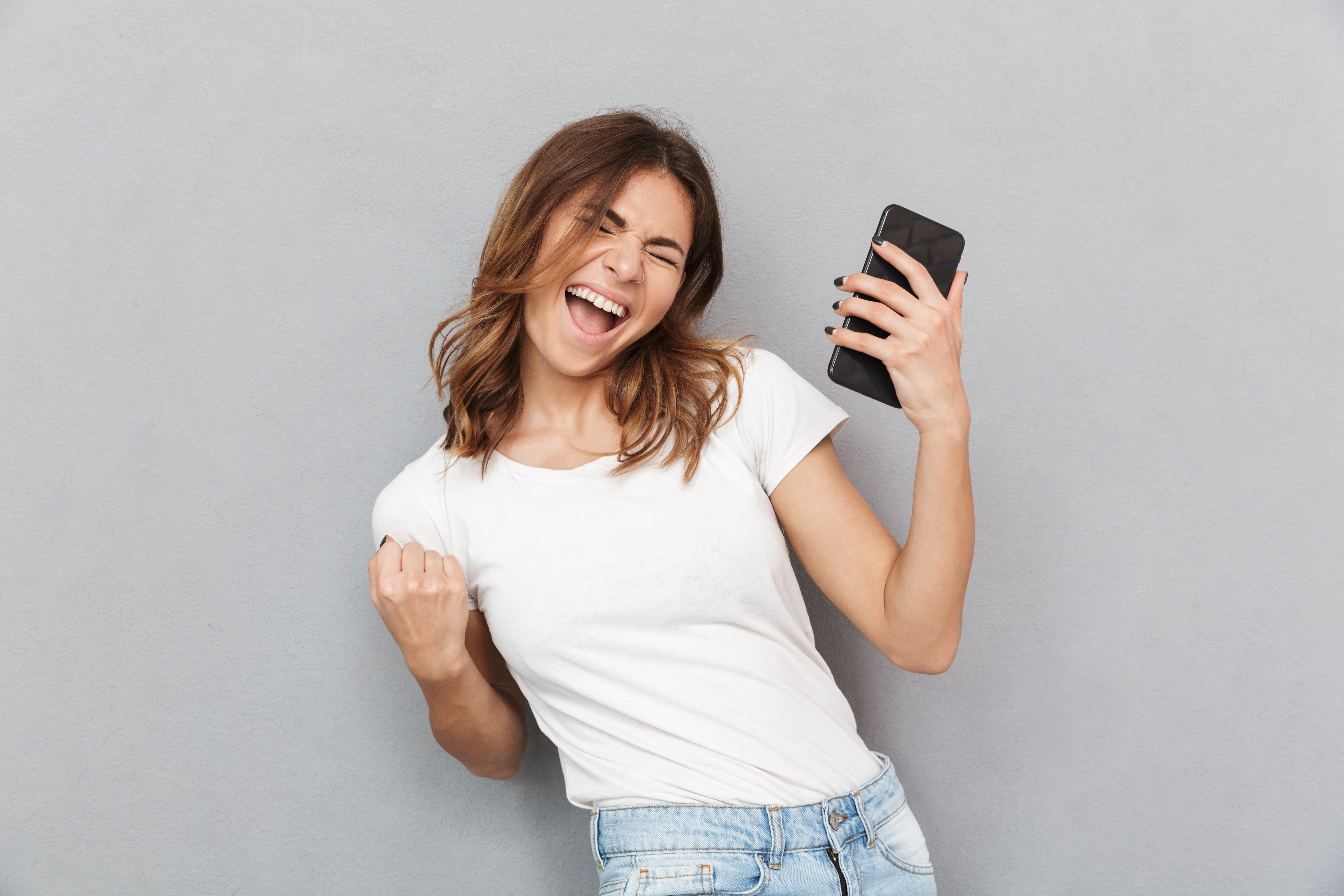 Person on Cell Phone -- GettyImages-1324050260