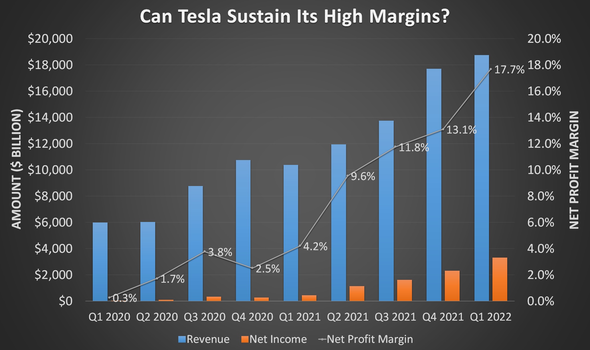Can Tesla sustain its high margins?
