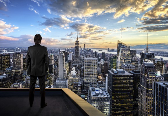 New York City office buildings.