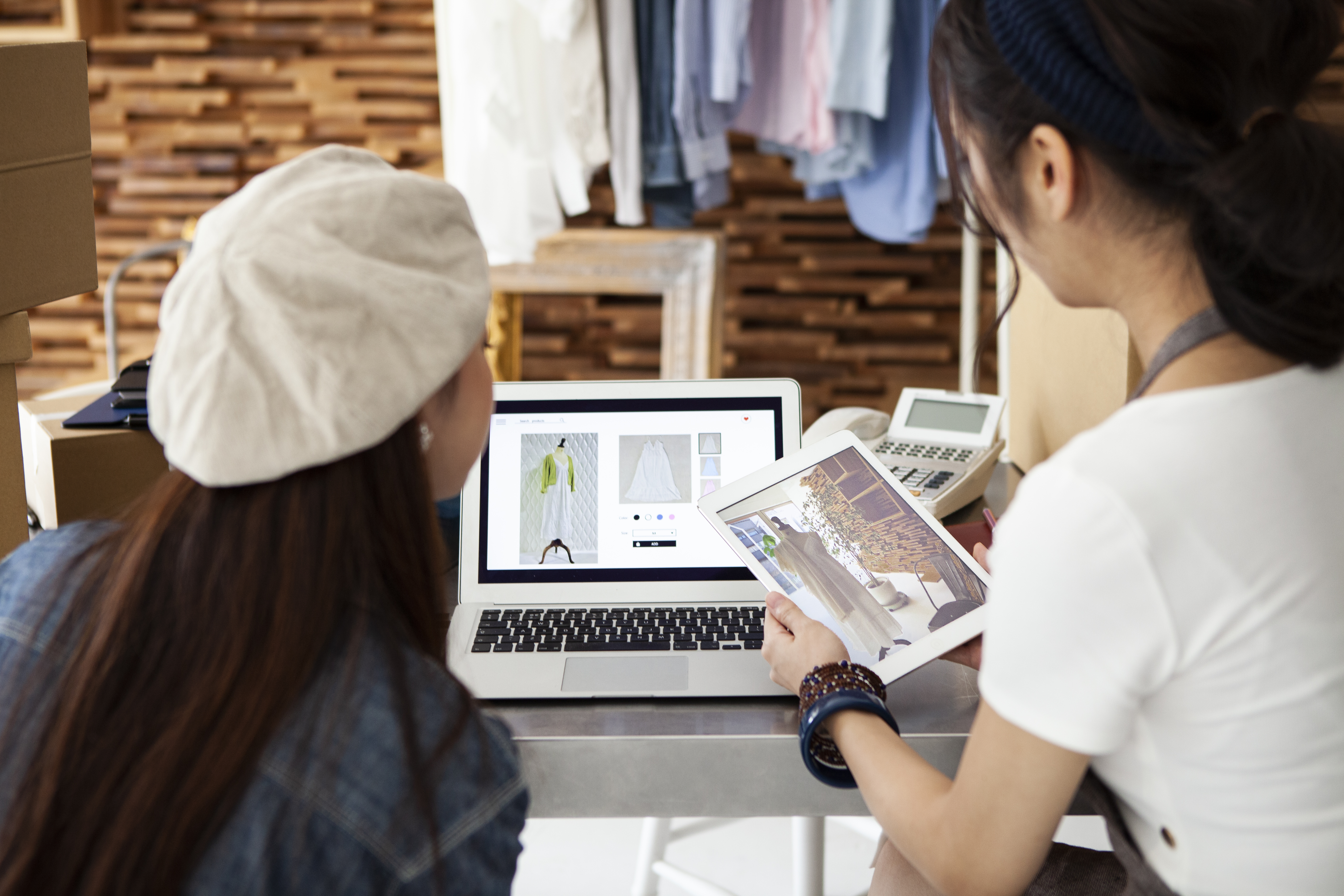 Clothing and apparel, online shopping, stylists