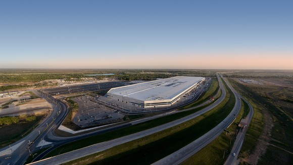The Tesla Gigafactory in Austin, Texas.