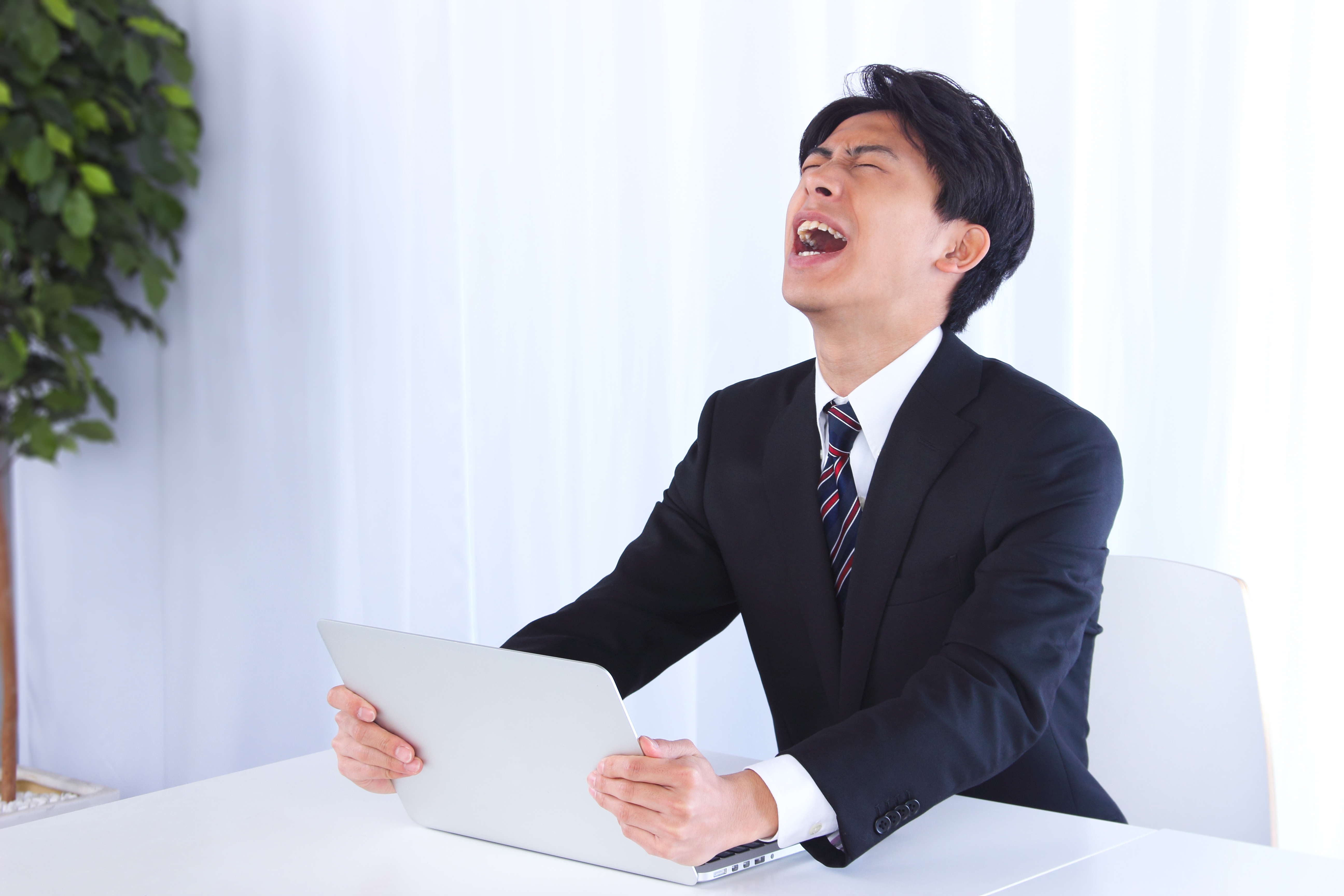 anger surprise loss shock stocks investor business suit