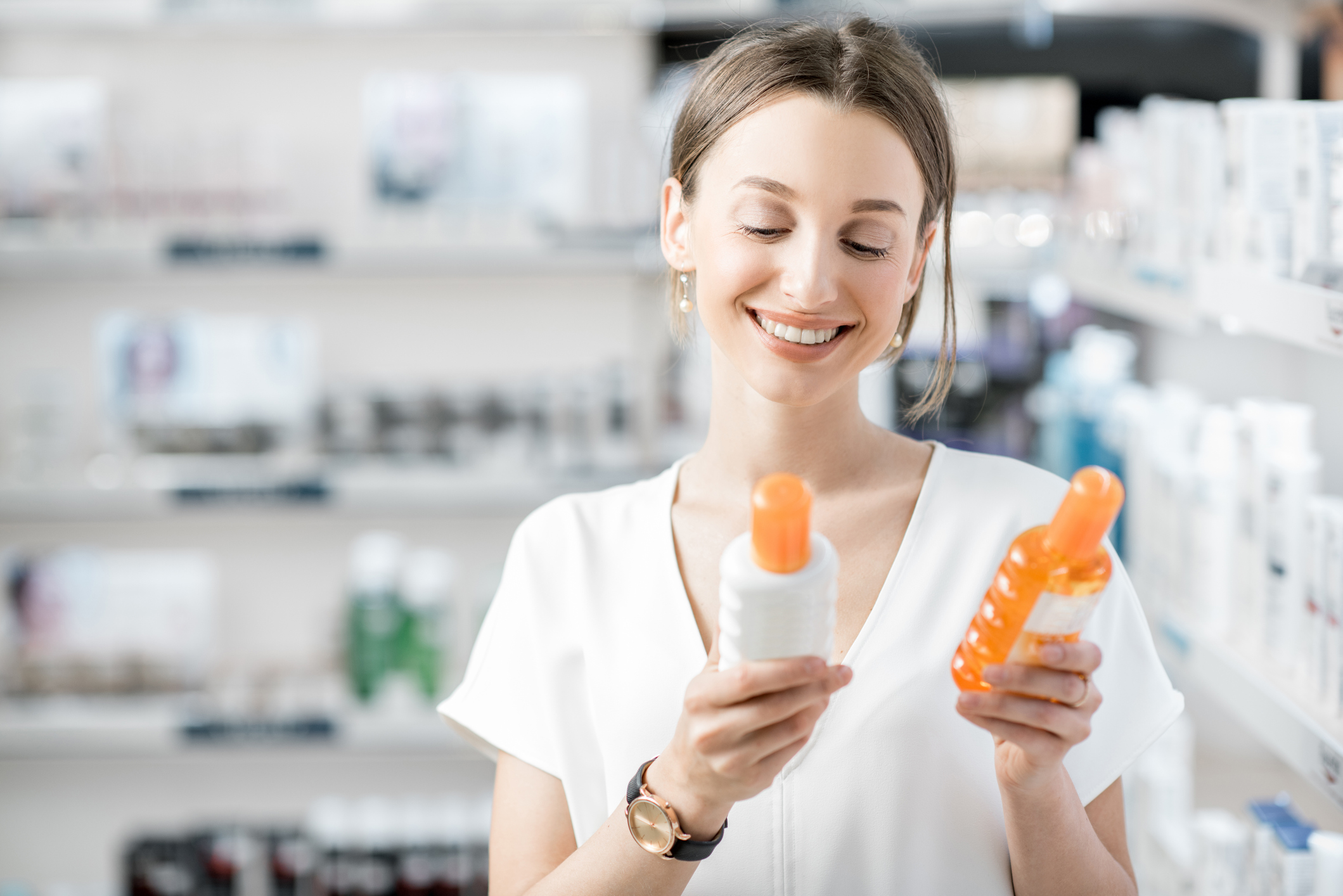 shopping for skin care