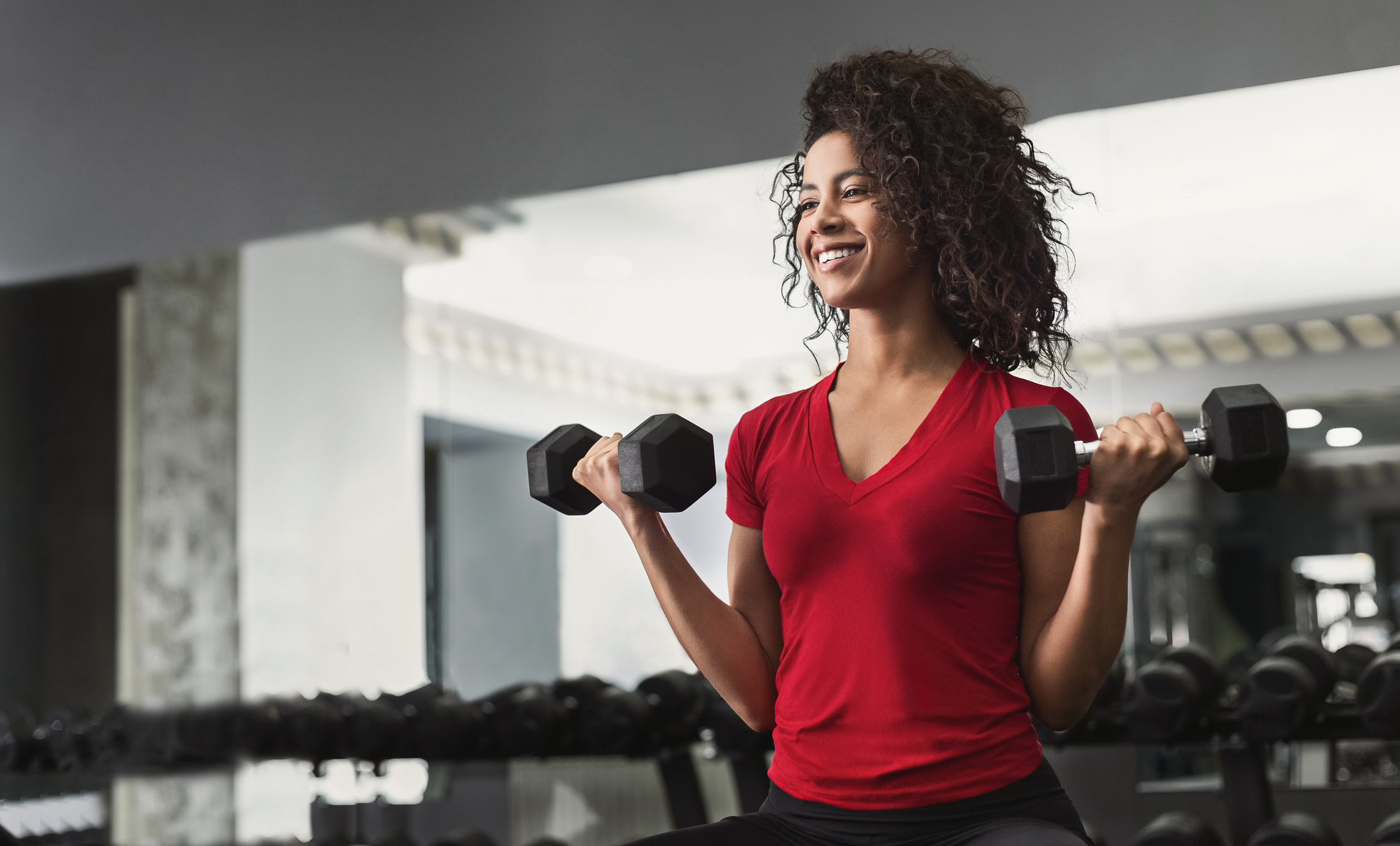 Lifting weights