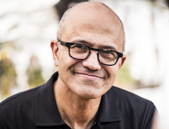 Microsoft CEO Satya Nadella.
