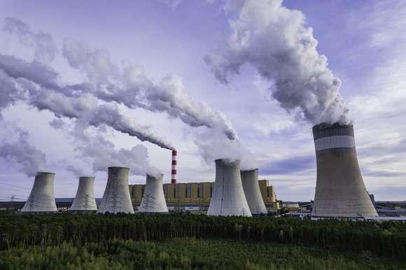 Nuclear power plant.