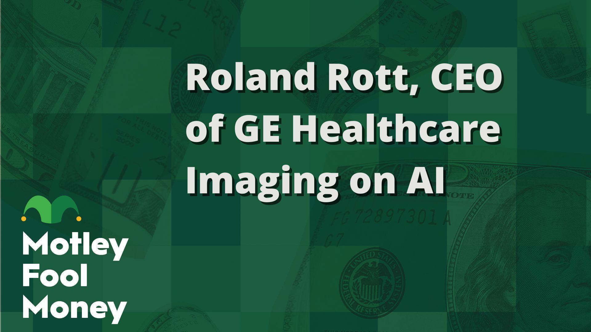 Roland Rott, CEO of GE Healthcare Imaging on AI