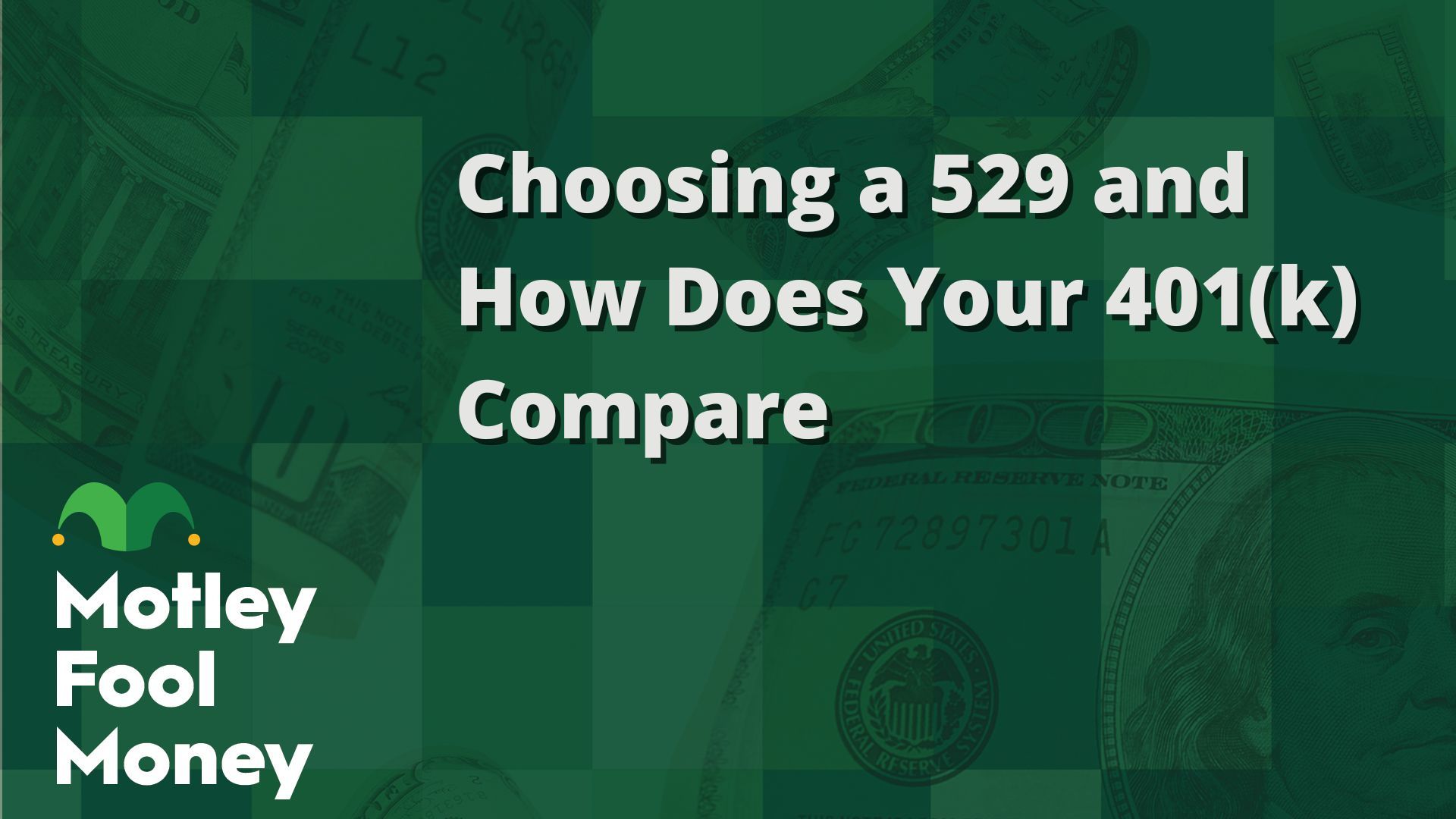 529 Plans, 401(k) Plans, and Using Any Extra Money From Washington