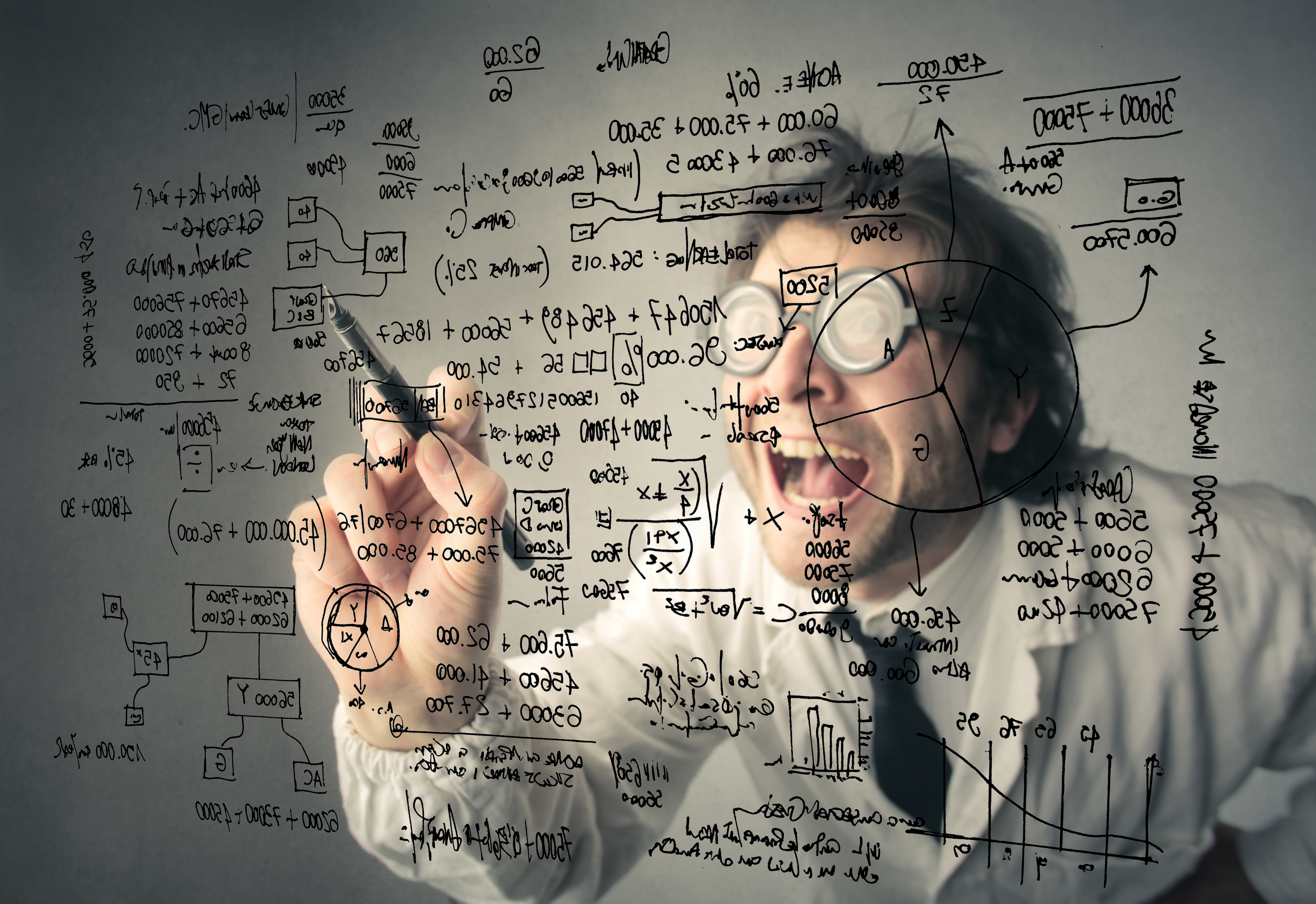 Getty - calculating math figuring deciding discovering