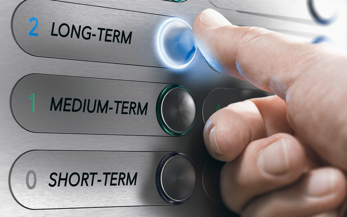 24_09_14 Elevator buttons with the words long term, medium term, and short term on them _MF Dload GettyImages-1097826380-1200x750-7d59391