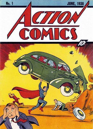 Action Comics 1, amazon stock article