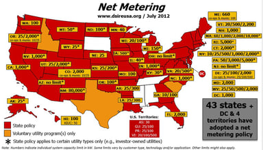 net metering map
