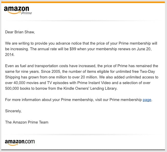 The Power of  Prime (NASDAQ:AMZN)