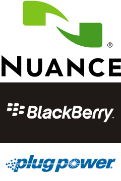 NUAN PLUG BBRY logos