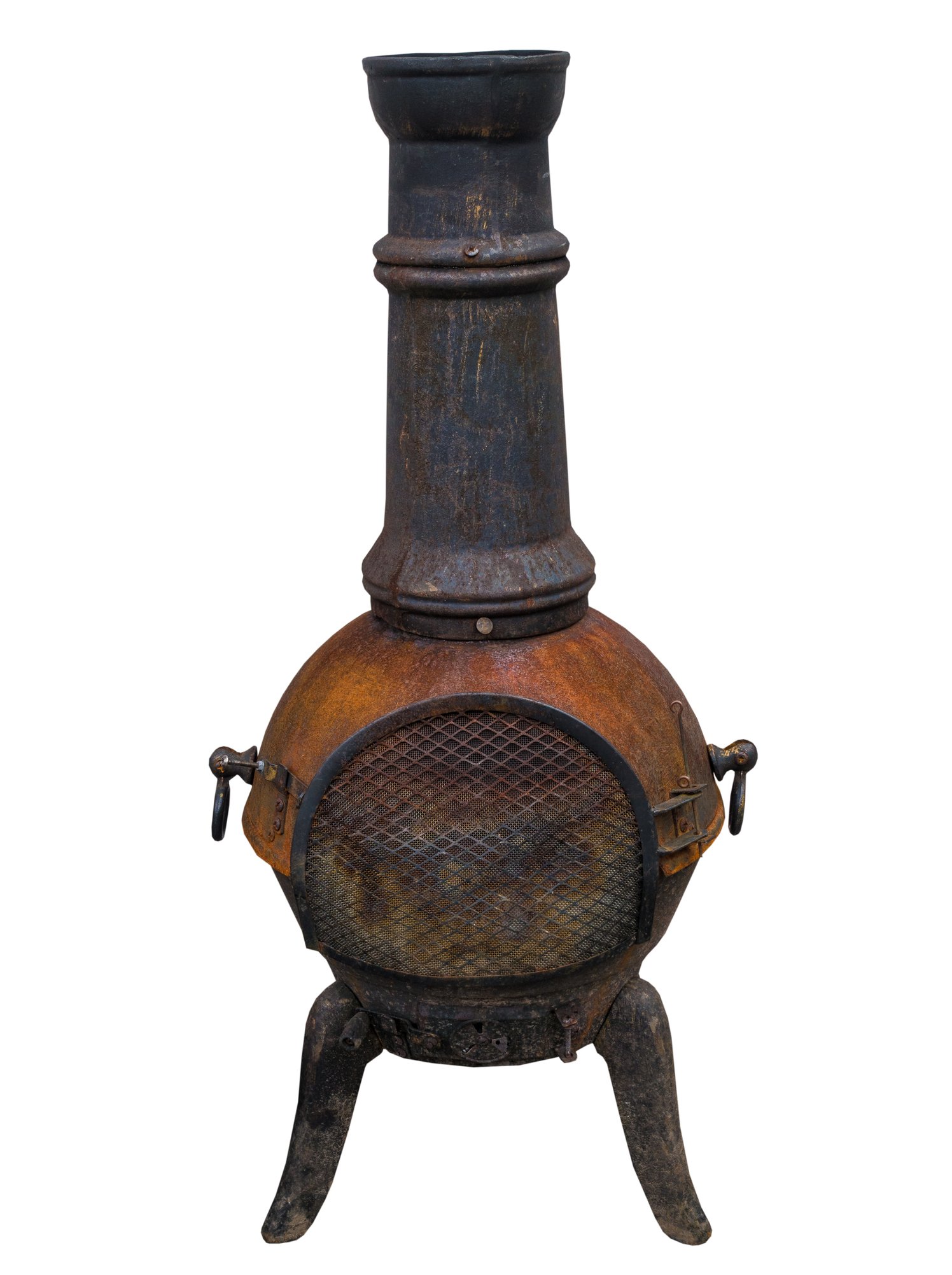 A potbelly stove
