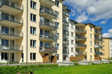 apartment complex getty