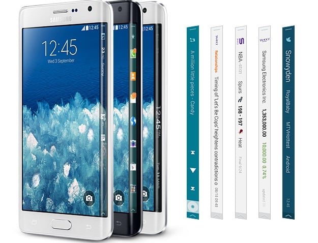 Samsung Galaxy Note 4, Galaxy Note Edge