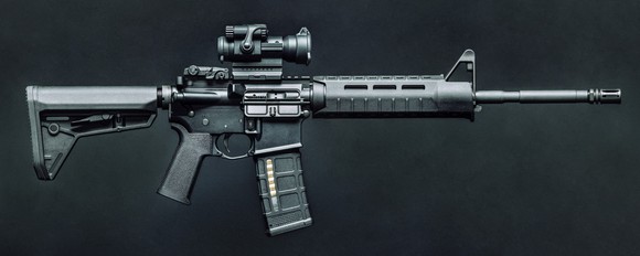 AR-15 rifle