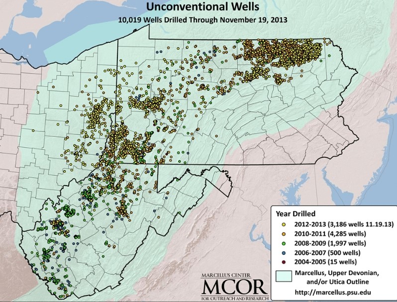 tristate wells